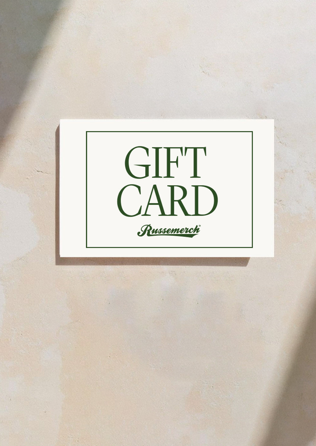 Gift Card Russemerch.com