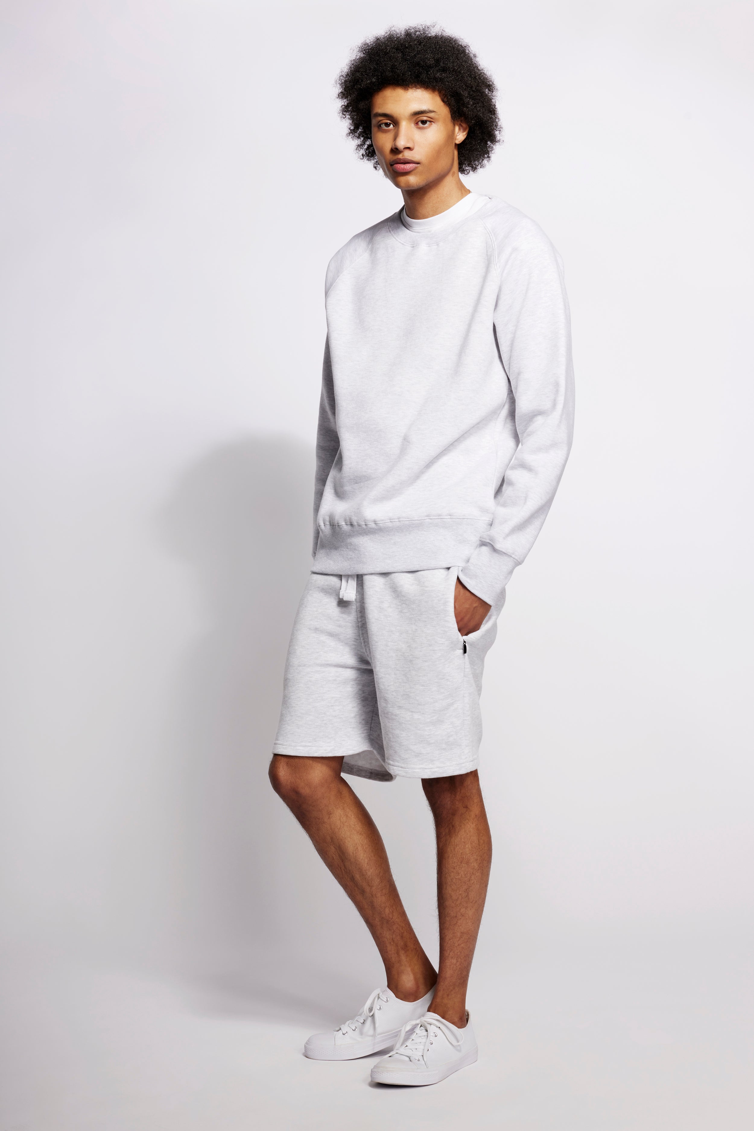 Crewneck Unisex Original Light Grey